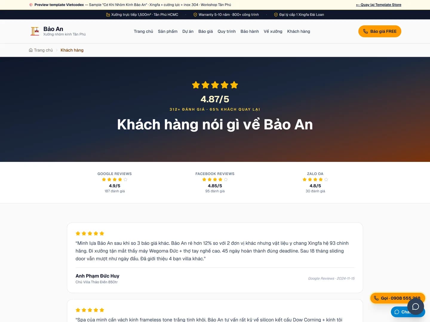 Cơ Khí Nhôm Kính Bảo An — ảnh 5