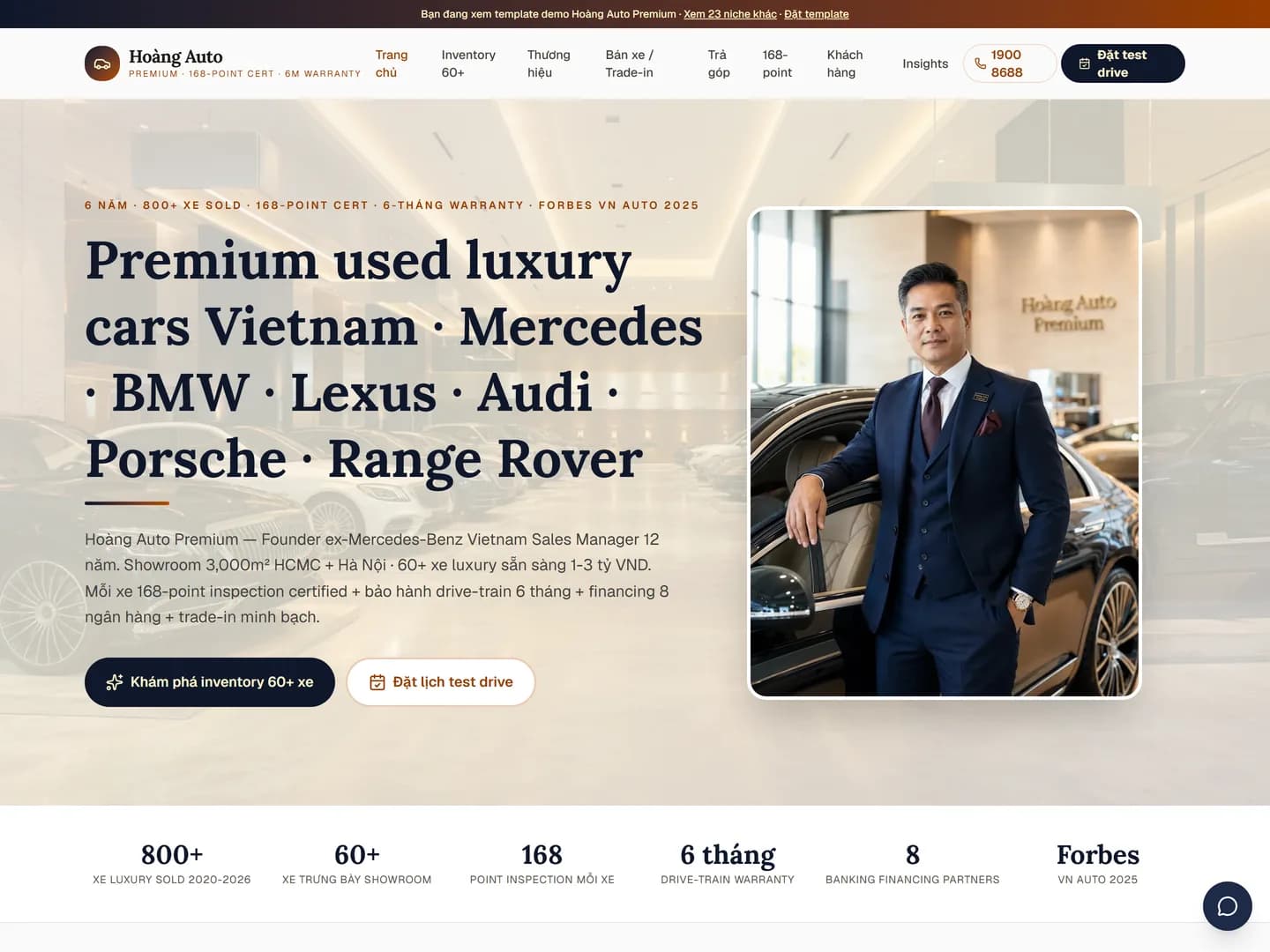 Showroom xe luxury used — ảnh 1