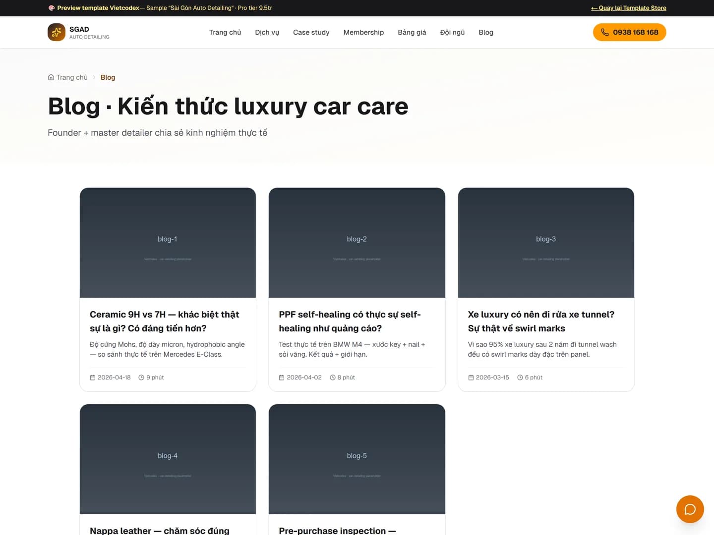 Detailing + sửa nhỏ ô tô luxury — ảnh 3