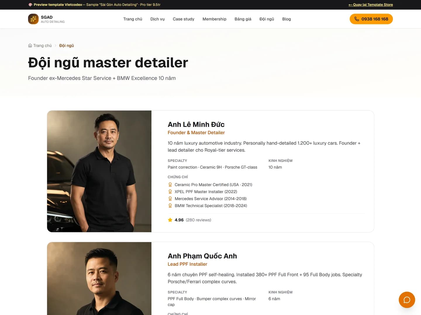 Detailing + sửa nhỏ ô tô luxury — ảnh 6