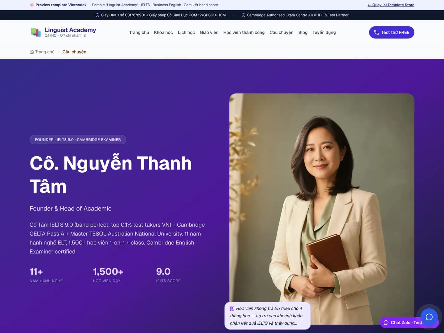 Trung tâm ngoại ngữ / Kỹ năng — ảnh 3