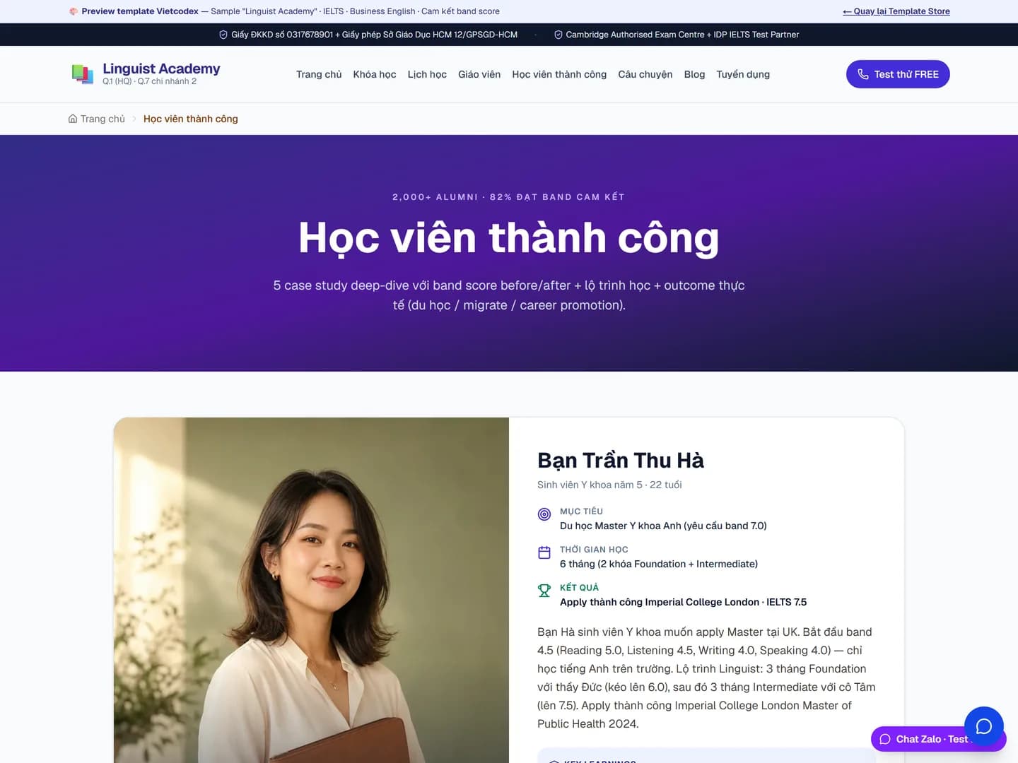 Trung tâm ngoại ngữ / Kỹ năng — ảnh 6