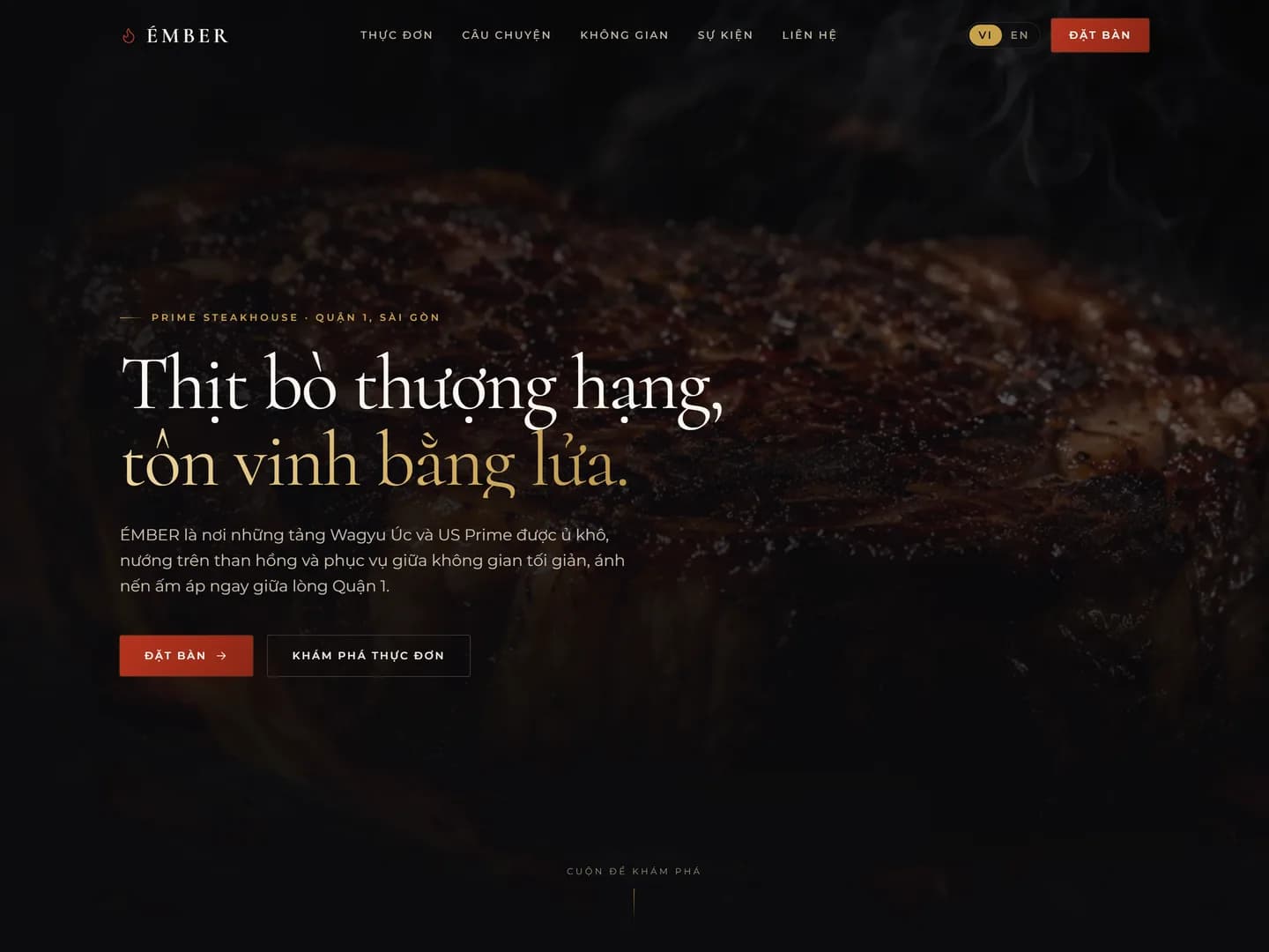 Steakhouse cao cấp — ảnh 1