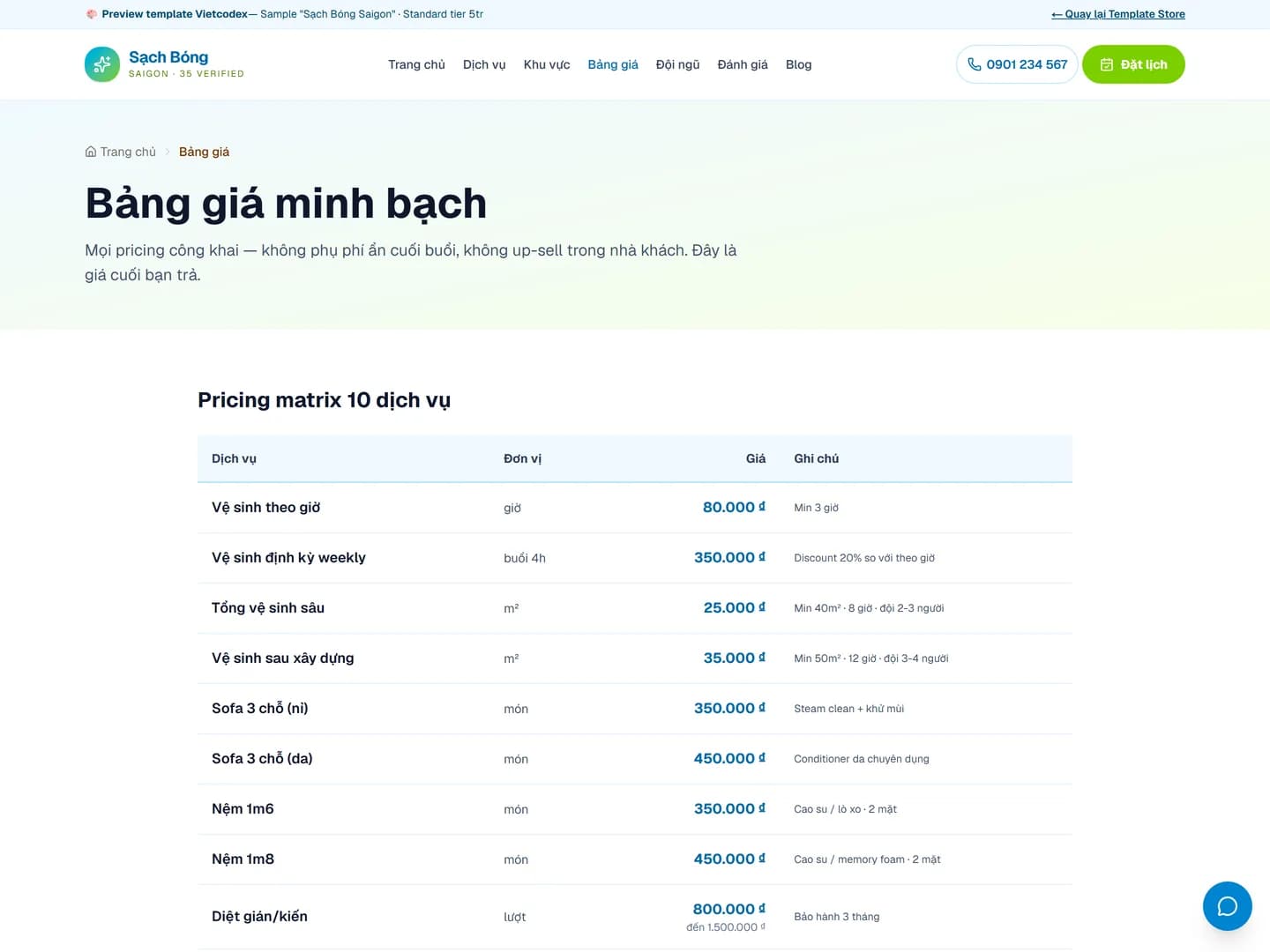Sạch Bóng Saigon — Home Cleaning Service — ảnh 2