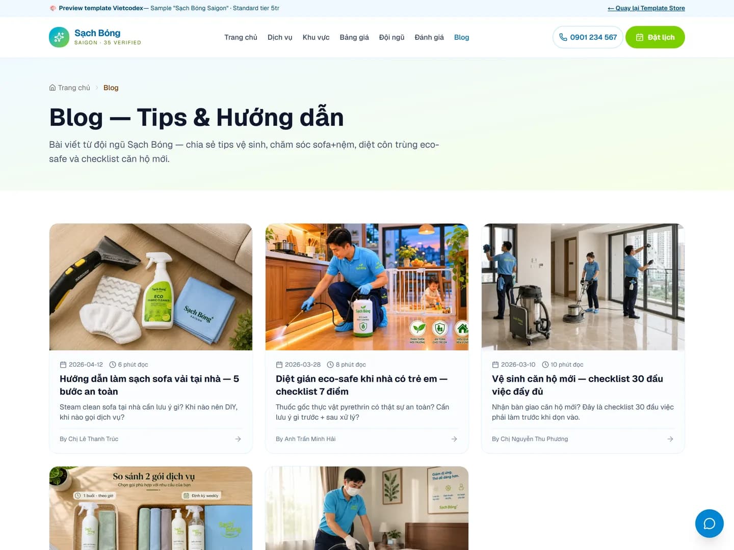 Sạch Bóng Saigon — Home Cleaning Service — ảnh 3
