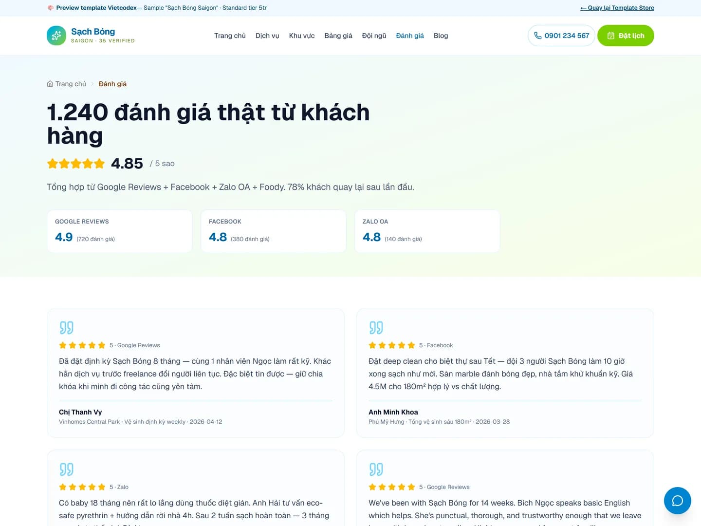 Sạch Bóng Saigon — Home Cleaning Service — ảnh 4