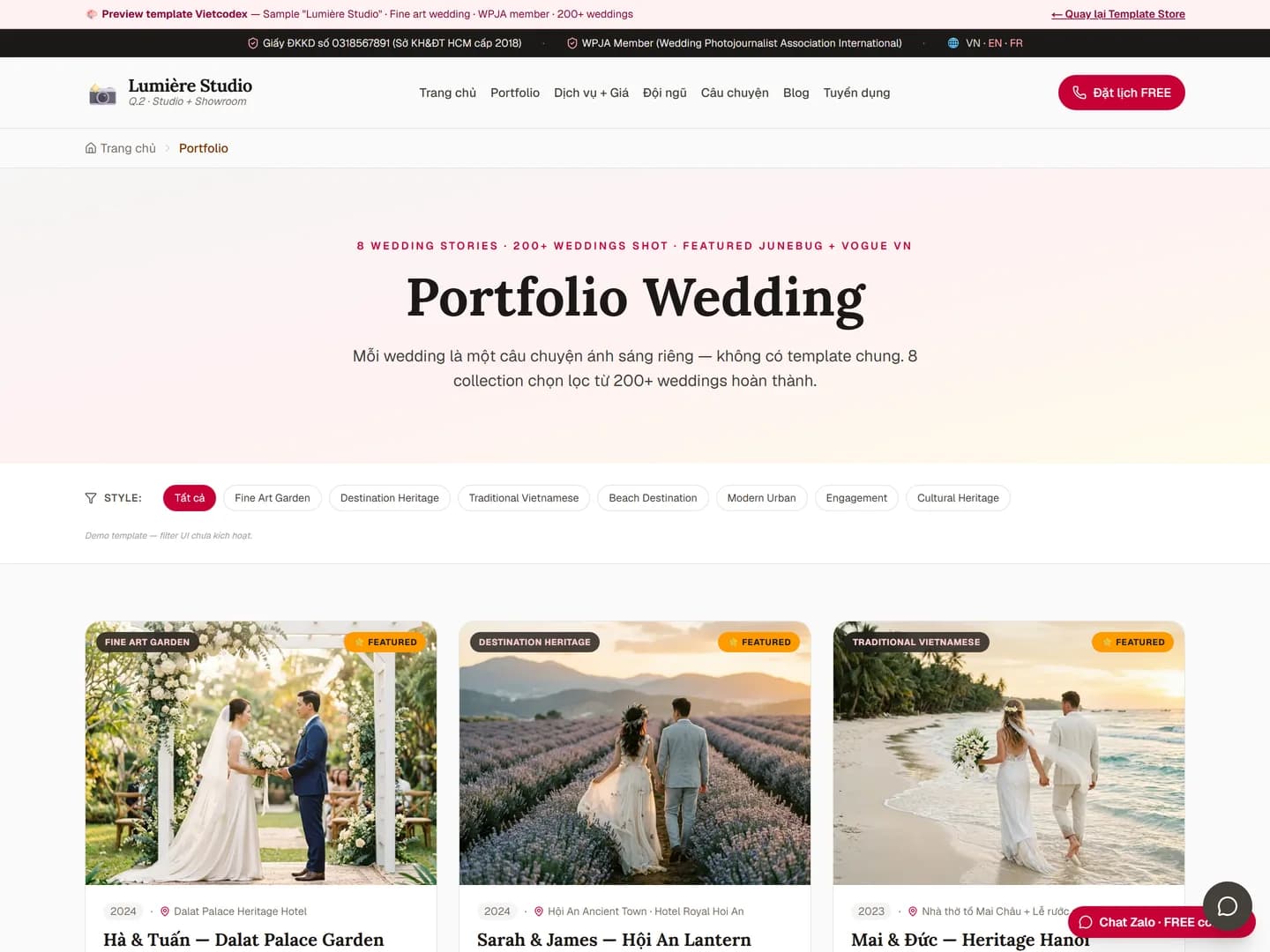 Studio chụp ảnh / Wedding — ảnh 6