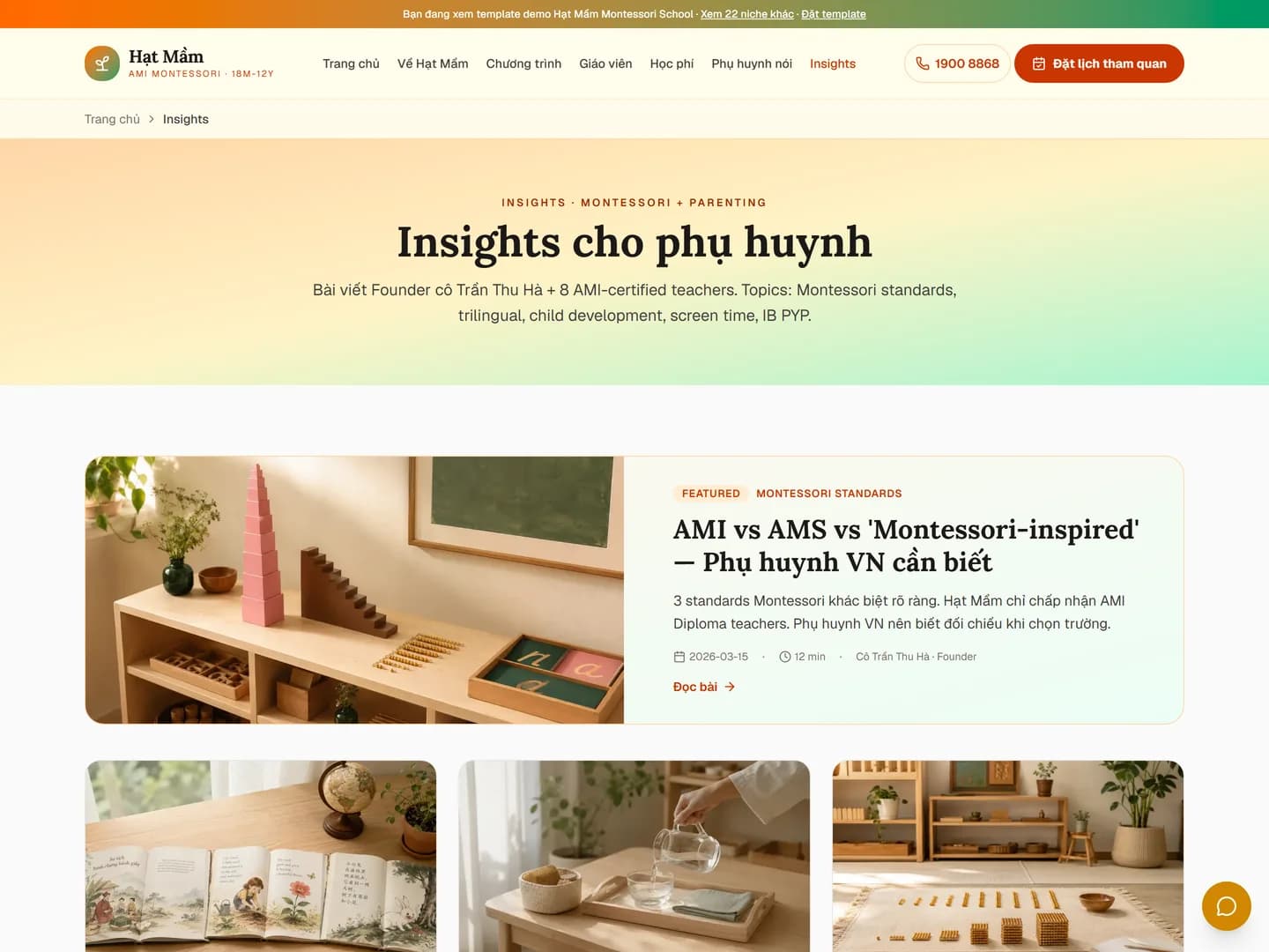 Mầm non / Trường tư — ảnh 2