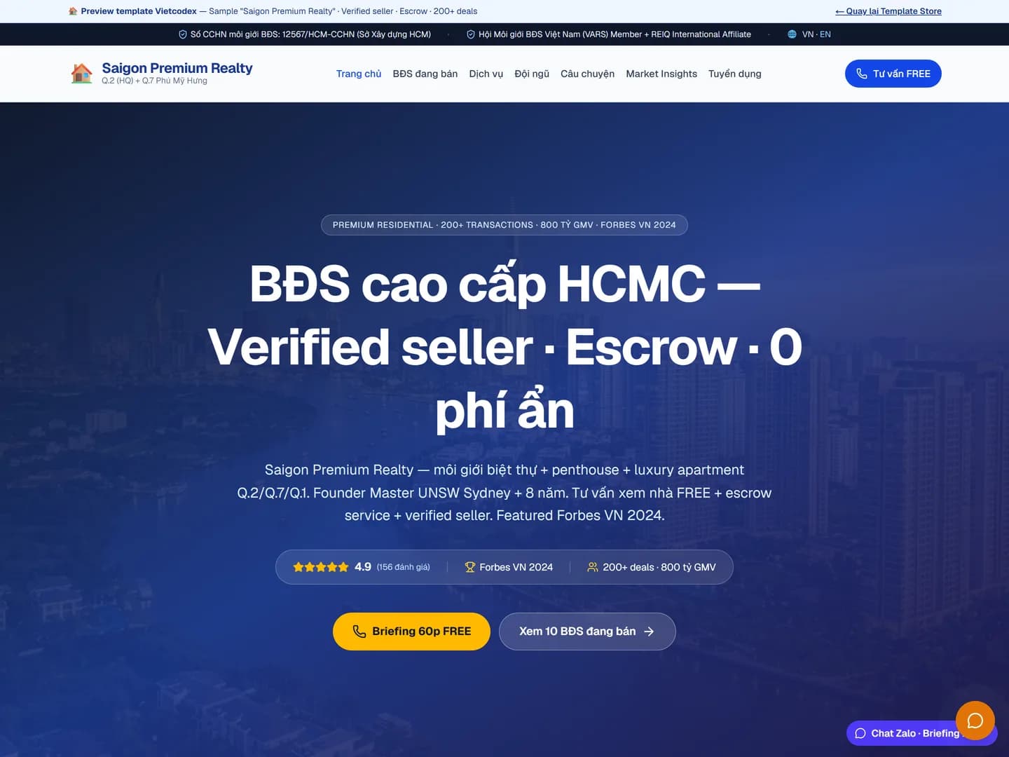 Bất động sản / Môi giới — ảnh 1