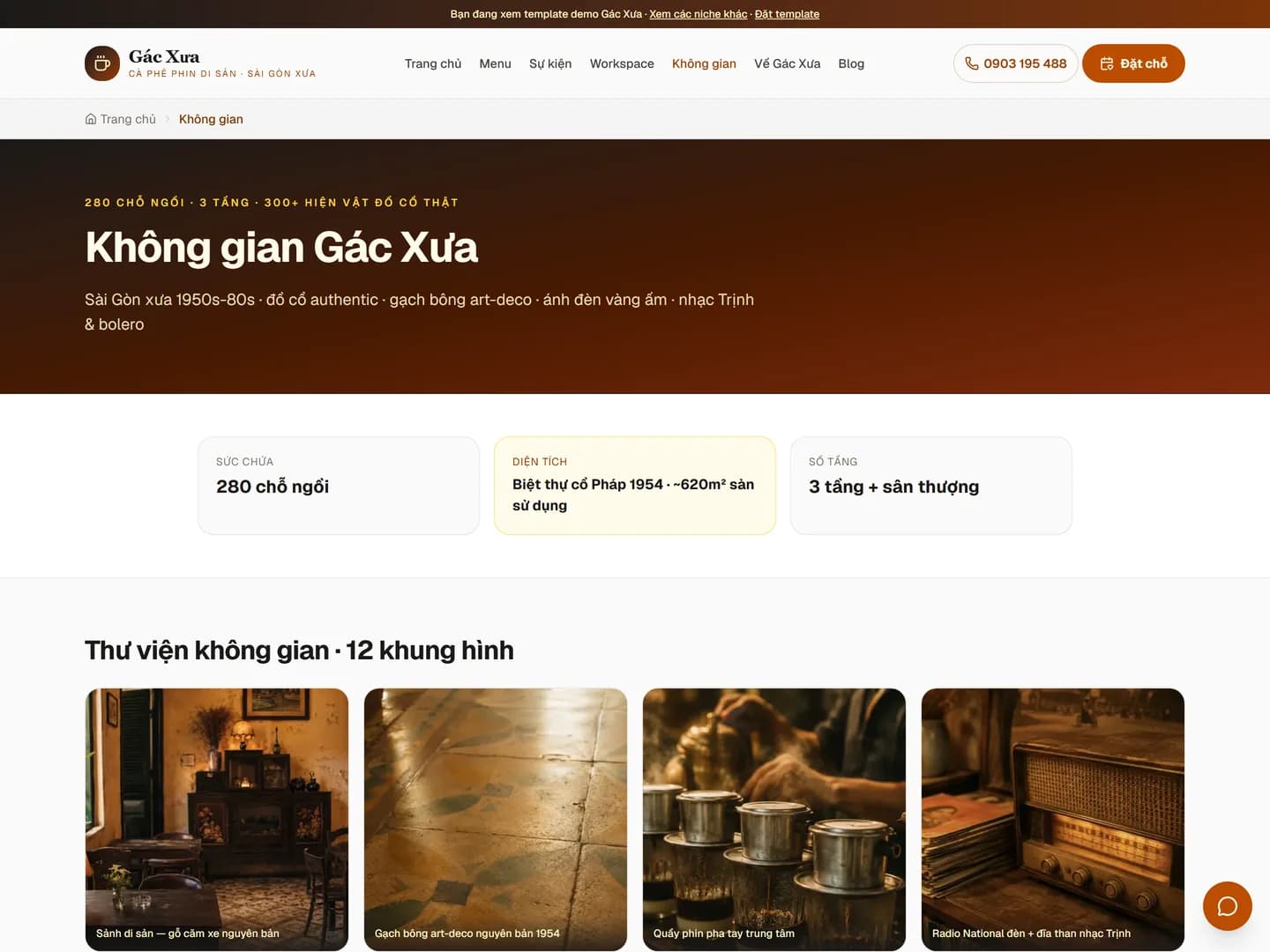 Gác Xưa — Cà phê phong cách cổ — ảnh 5