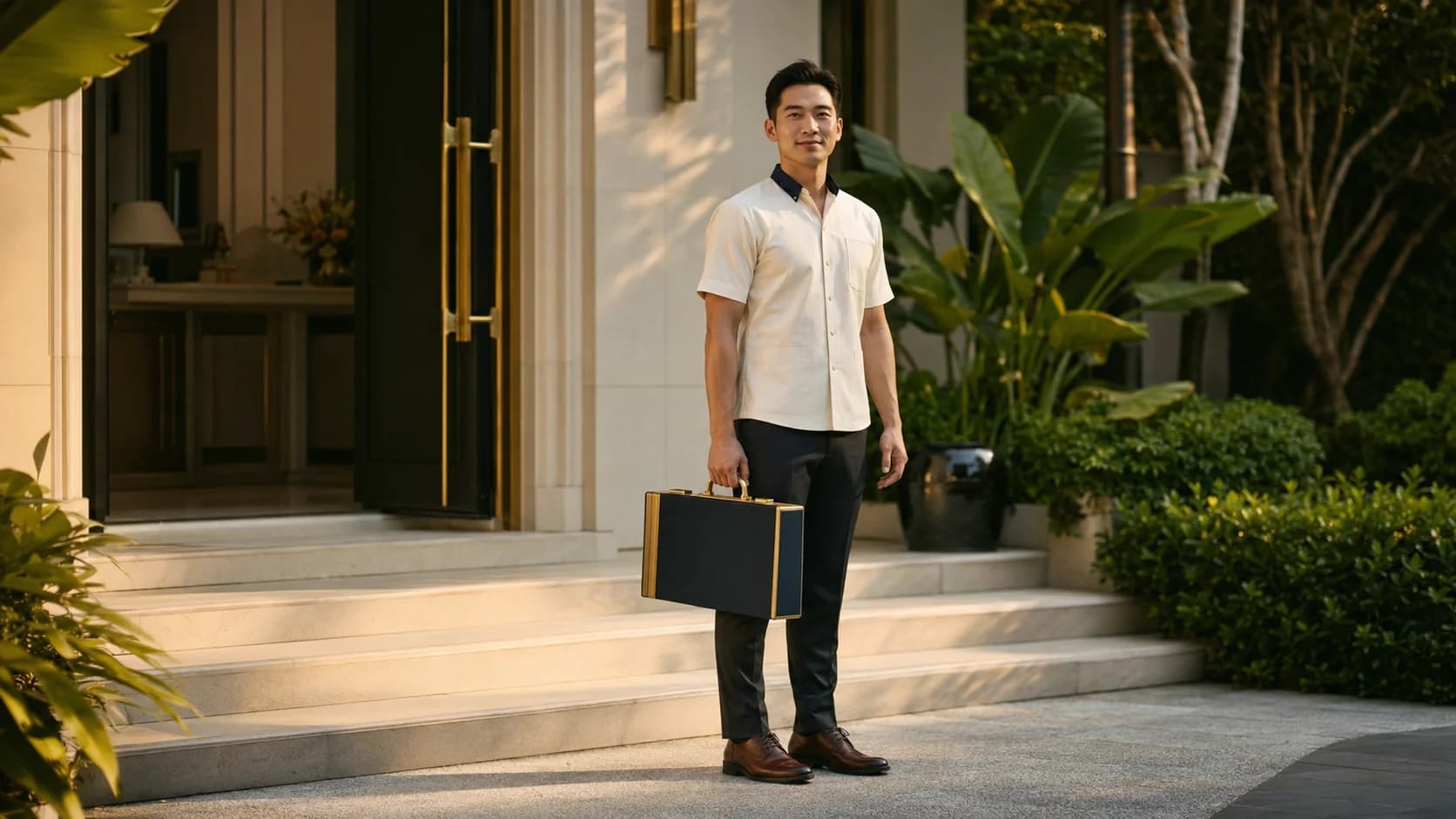 Giao diện template Home Concierge cao cấp