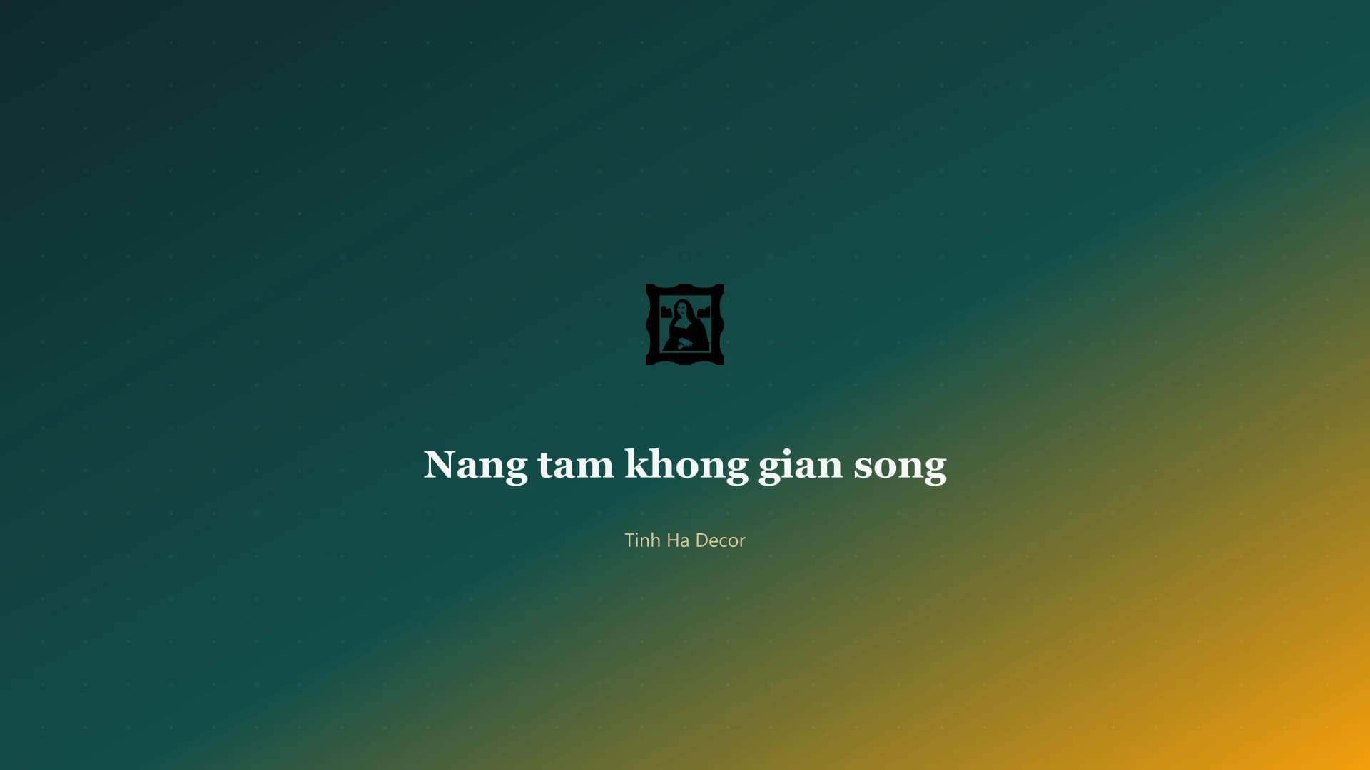 Giao diện template Tinh Hà Decor